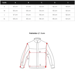 Moteriška juoda striukė Lara