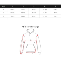 Vyriškas baltos spalvos džemperis Janper