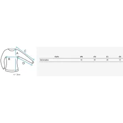 Moteriškas baltas oversize megztinis Justi