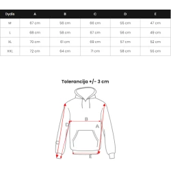Juodos spalvos džemperis Freedom