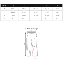 Vyriškos juodos spalvos kelnės Brin