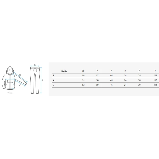 Moteriškas baltas komplektas Rosin AY1050