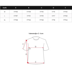 Vyriški juodi marškinėliai Dont give up 