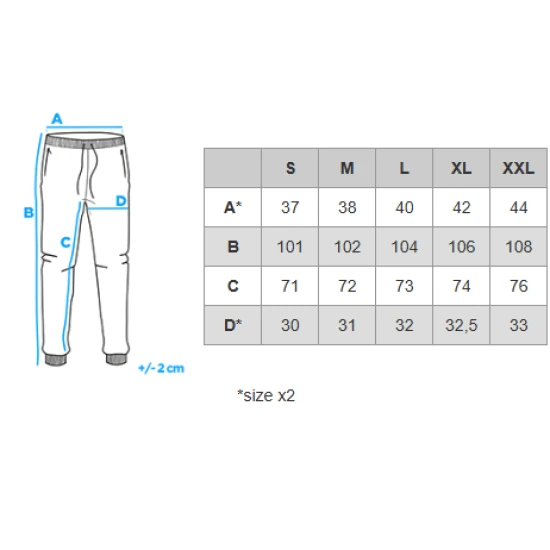 Vyriški mėlyni džinsai Carl V1 OM-PADP-0227