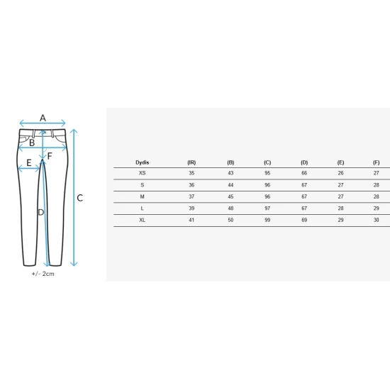 Moteriški juodos spalvos džinsai Evin UY2393
