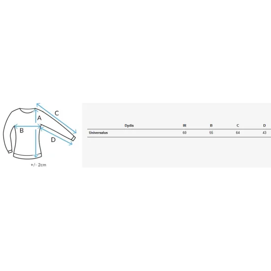 Moteriškas baltas megztinis Mislook MY2467