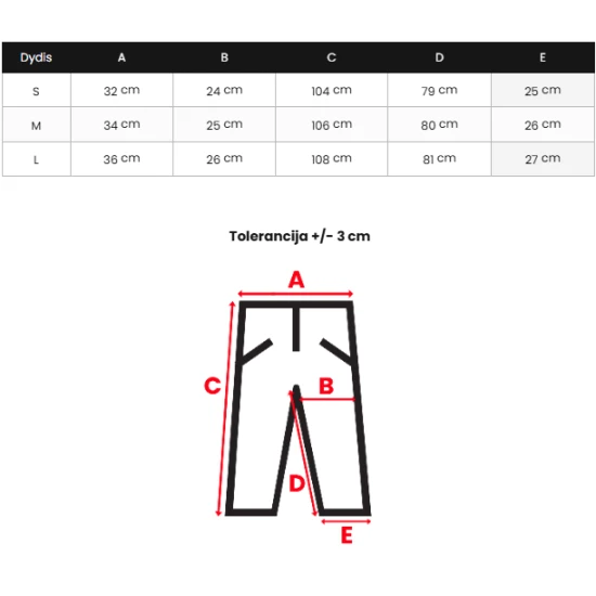 Moteriškos juodos kelnės Karin JS/XY23008L