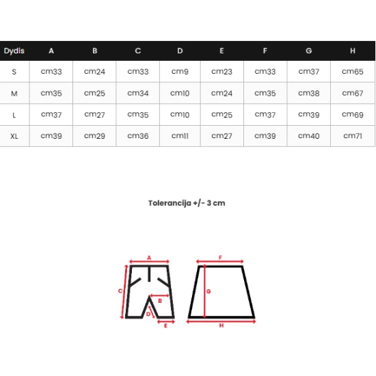 Moteriškas rusvos spalvos sijonas- šortai Active JS/17K568/1