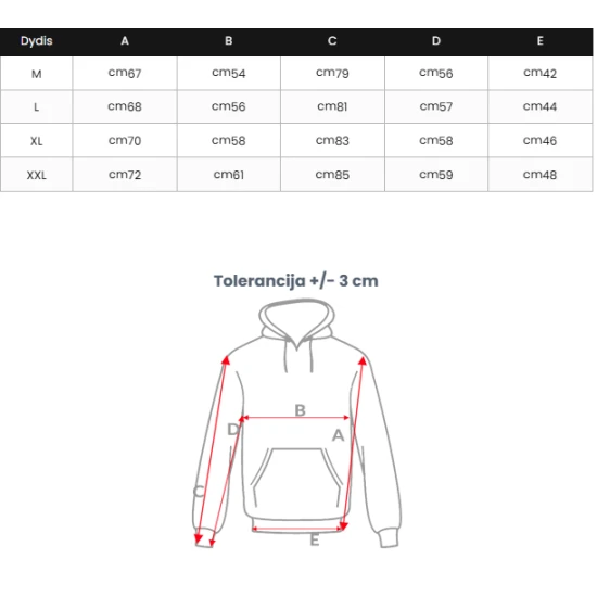 Vyriškas tamsiai pilkas džemperis su gobtuvu Aiden JS/8B157/5