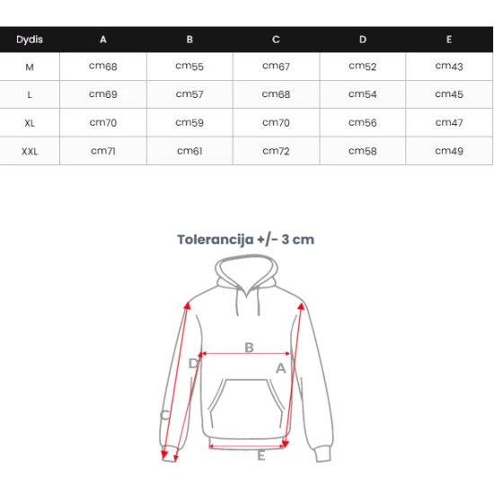 Vyriškas tamsiai pilkas džemperis Ovil JS/8B1319/5