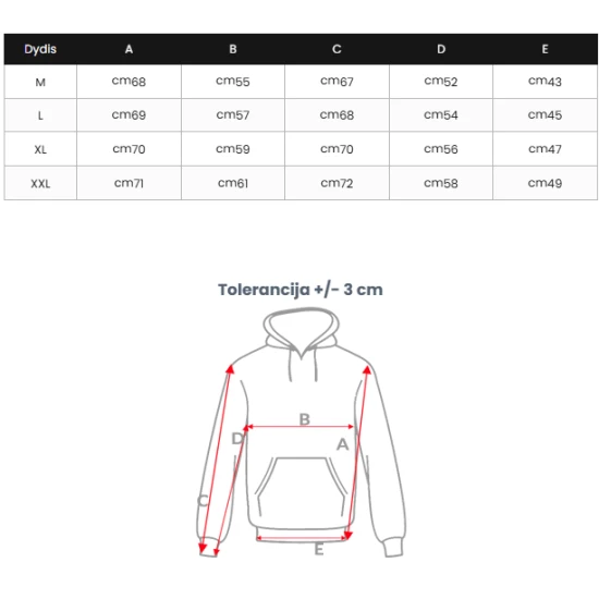 Vyriškas tamsiai pilkas džemperis Oven JS/8B1321/5