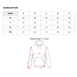 Rudos spalvos džemperis Lore
