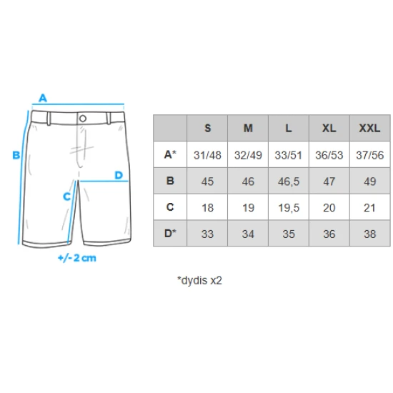 Vyriški rusvos spalvos šortai Edman V2 OM-SRSK-0182