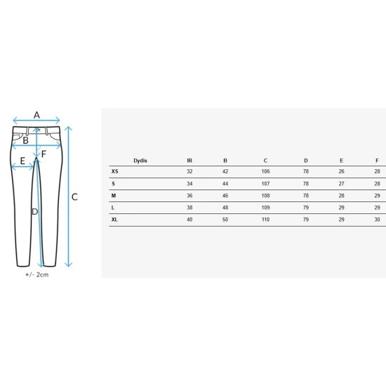 Moteriški mėlyni džinsai Doris Kelnės