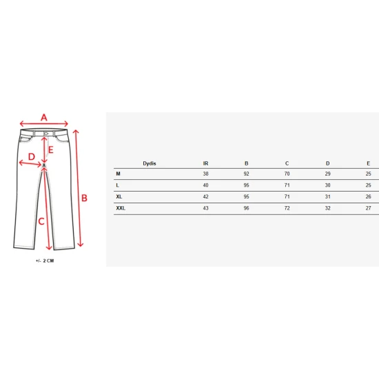 Vyriškos baltos kelnės Hond Kelnės