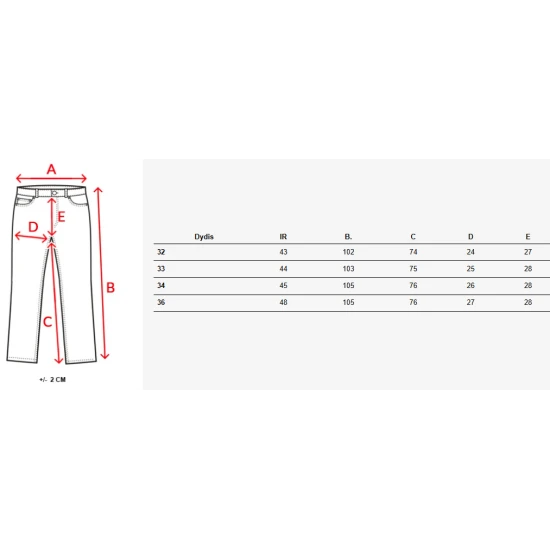 Vyrisškos tamsiai pilkos kelnės Optin UX4396