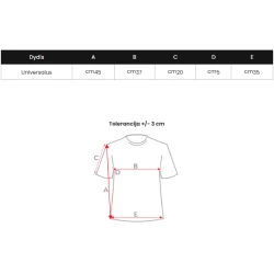 Moteriški balti marškinėliai Strawberry