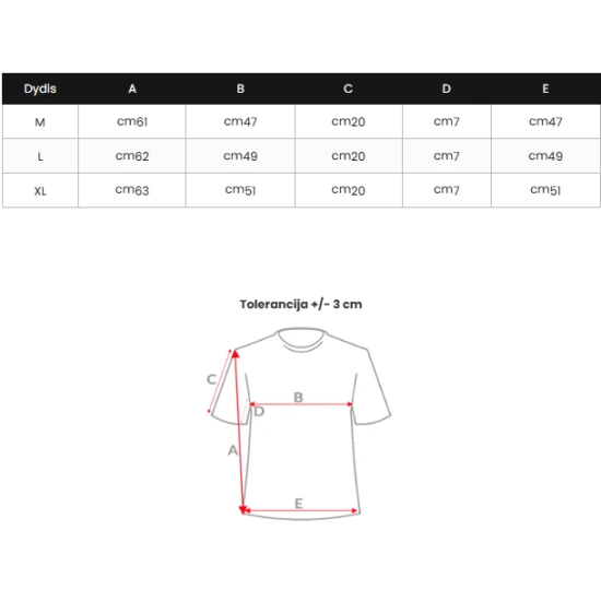 Vyrški balti marškinėliai Bicon Marškinėliai