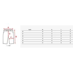 Vyriški mėlyni džinsiniai šortai Jack