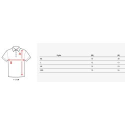 Meeste valge logoga polosärk Emb