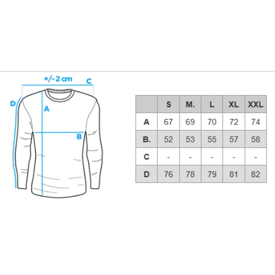 Vyriška tamsiai pilki marškinėliai ilgomis rankovėmis Doug V5 OM-LSCL-0109