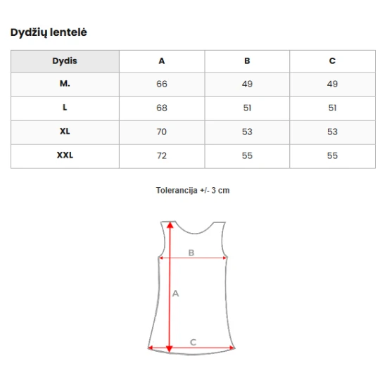 Balti vyriški marškinėliai be rankovių Sport JS/8B1717/1Z