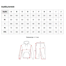 Vyriškas baltas sportinio kostiumo komplektas Lion