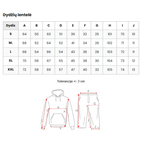 Vyriškas rudas sportinio kostiumo komplektas Design Sportiniai kostiumai