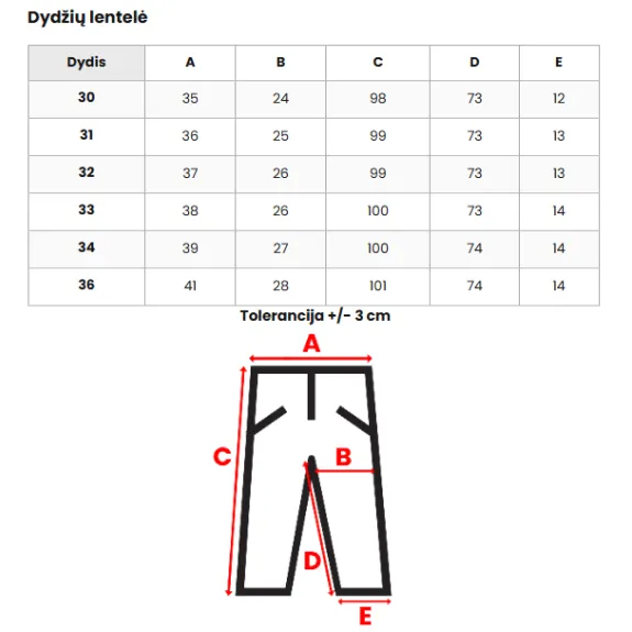 Czarne jeansy męskie Santos E/5391/02Z