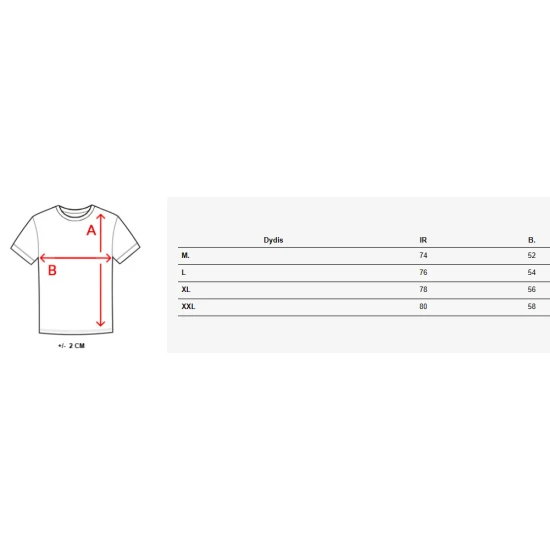 Vyriški baltos spalvos marškinėliai Marly RX5564