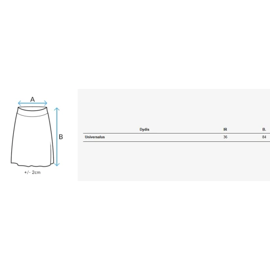 Moteriškas mėtų spalvos tiulio sijonas Milani CY0430