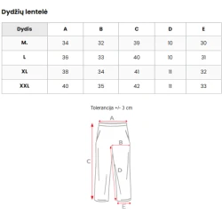 Vyriški žali šortai Vidi