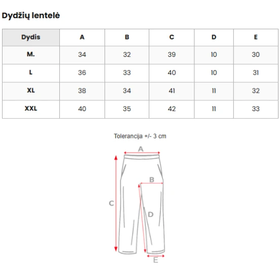 Vyriški pilki šortai Vidi JS/XL018/2