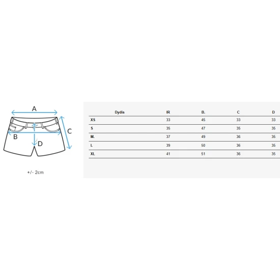 Moteriški džinsiniai sijonai-šortai Denivisa SY0465