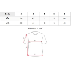 Moteriški baltos spalvos marškinėliai Fact