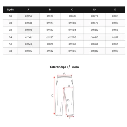 Vyriški balti džinsai Novak