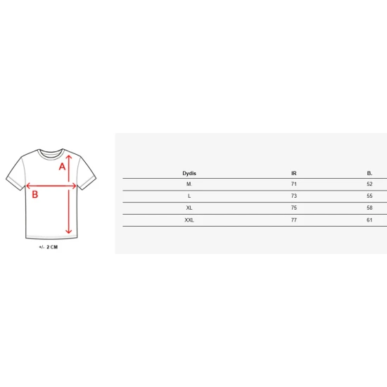 Vyriški chaki spalvos marškinėliai Lock Marškinėliai