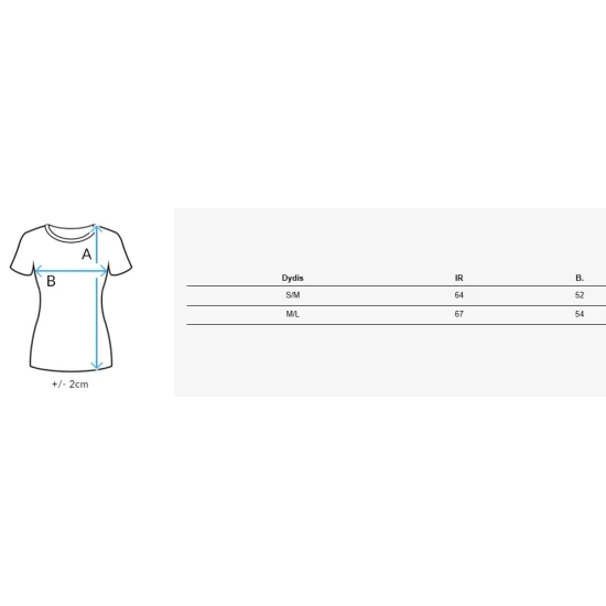 Moteriški balti marškinėliai Princess RY2392