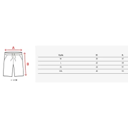 Vyriški tamsiai pilki šortai Beret