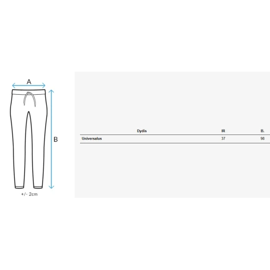 Moteriškos baltos kelnės Legis Kelnės