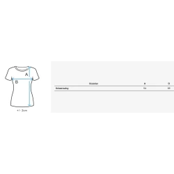 Moteriški oversize tipo rusvi marškinėliai Eling