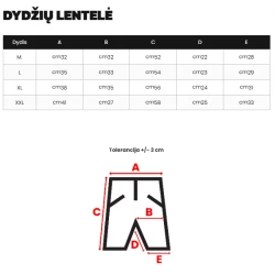 Vyriški tamsiai pilki sportiniai šortai Keller