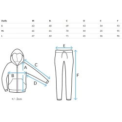 Moteriškas pilkas komplektas Future