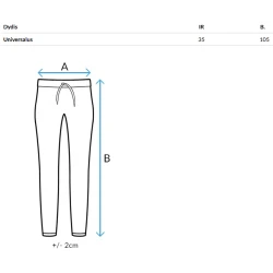 Moteriškos juodods kelnės Mirelou