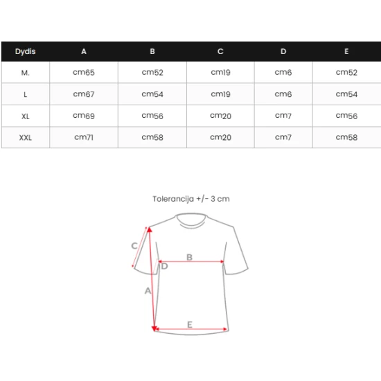 Vyriški tamsiai mėlyni polo marškinėliai Vytis POLO marškinėliai