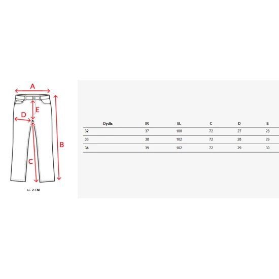 Vyriškos šviesiai pilkos kelnės Ursan Klasikinės kelnės