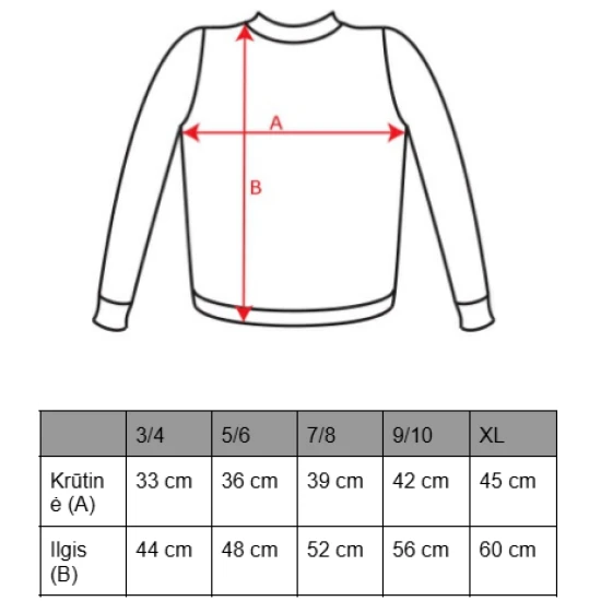 Vaikiškas pilkas/bordinis džemperis Badet Džemperiai vaikams Roly