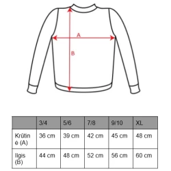 Vaikiškas raudonas džemperis Urban