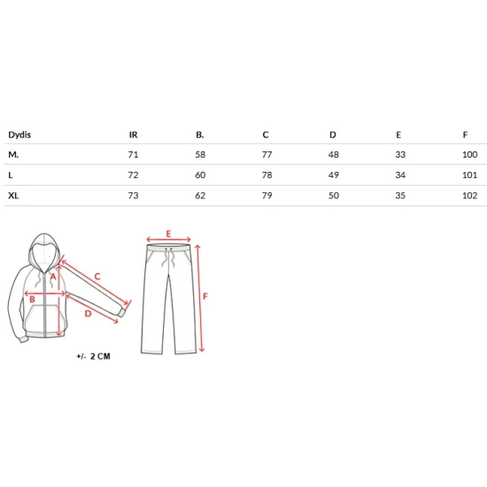Vyriškas juodos spalvos komplektas Over Vyriški komplektai