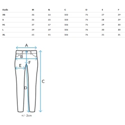 Moteriški mėlyni džinsiai Modnevis